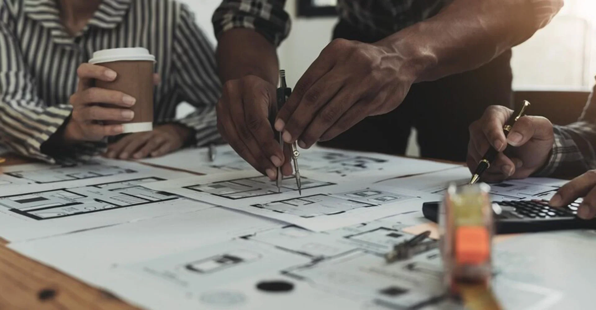 Bethel Trading Solutions engineer teamwork meeting drawing working blueprint meeting project working working site construction structure